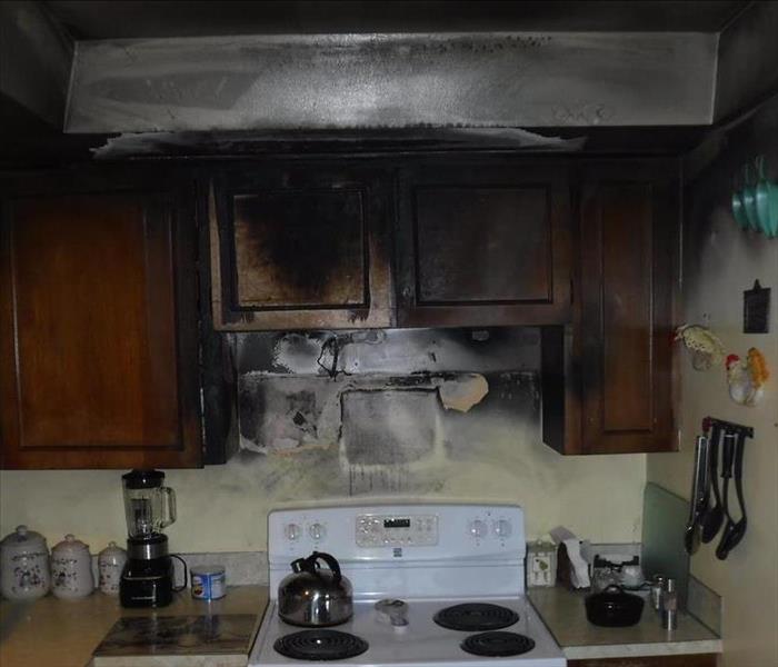 Kitchen fire in Kirkland, WA home